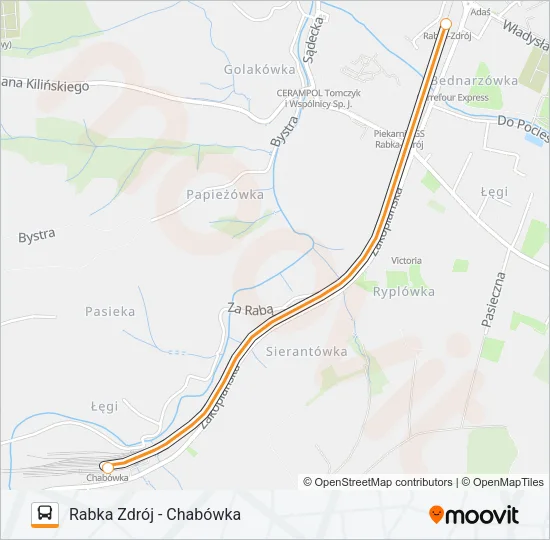 Автобус ZKA REG 0: карта маршрута
