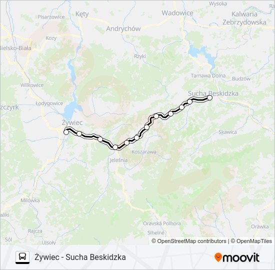 Автобус ZKA REG 0: карта маршрута