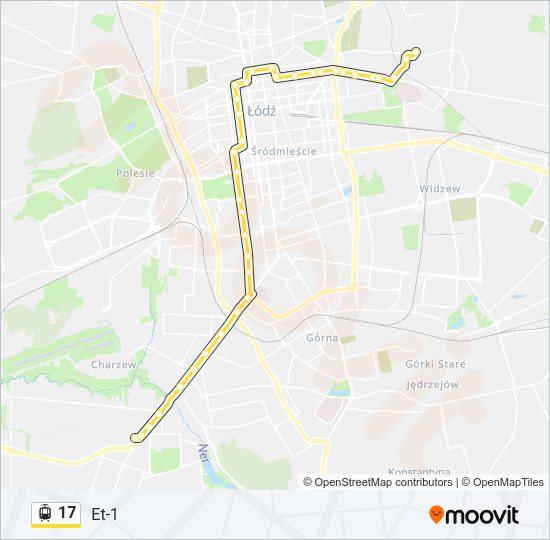 17 light rail Line Map