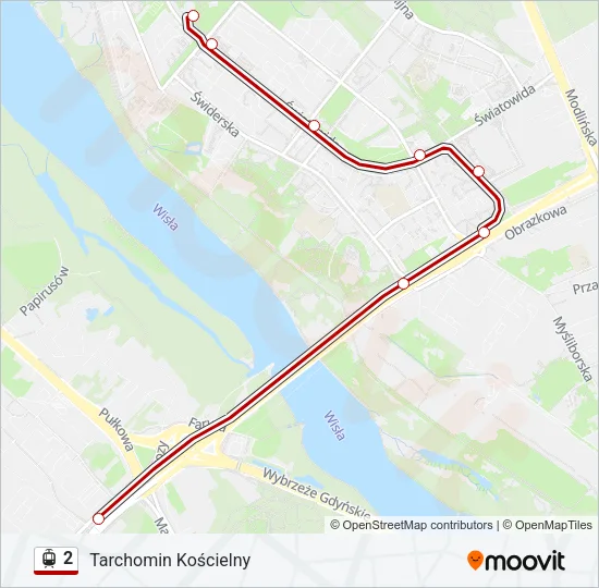 2 Light Rail Line Map