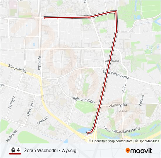 4 Light Rail Line Map