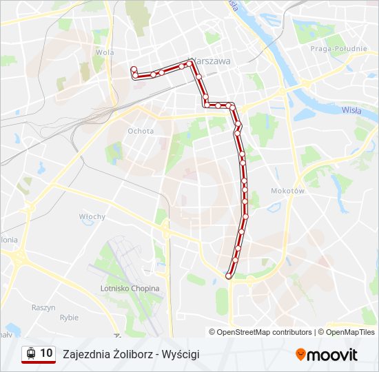 10 light rail Line Map