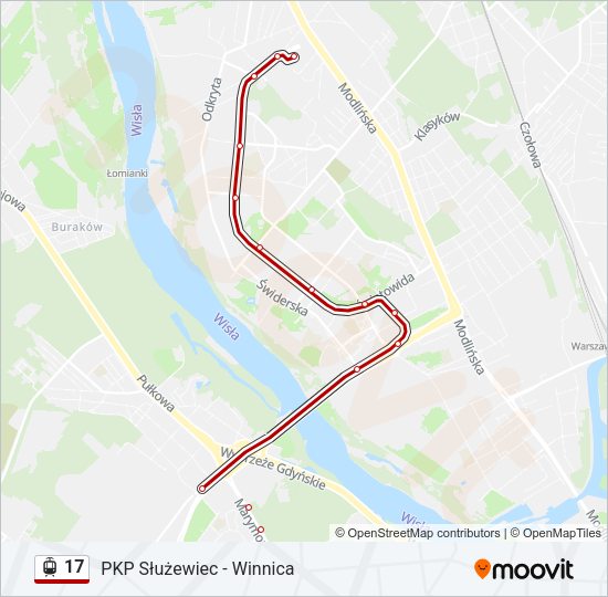 17 light rail Line Map