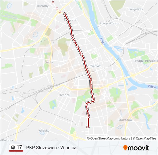 17 Light Rail Line Map