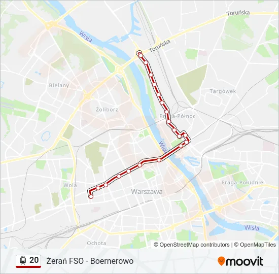 20 Light Rail Line Map