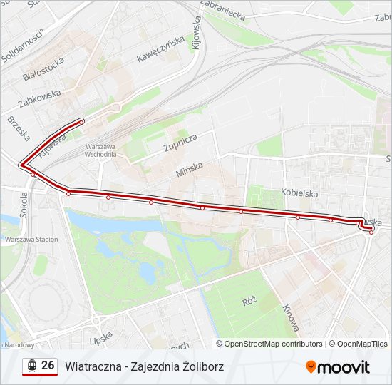 26 light rail Line Map