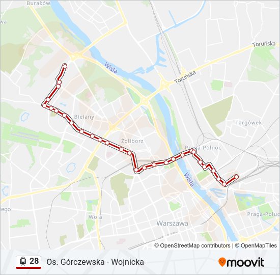 28 light rail Line Map