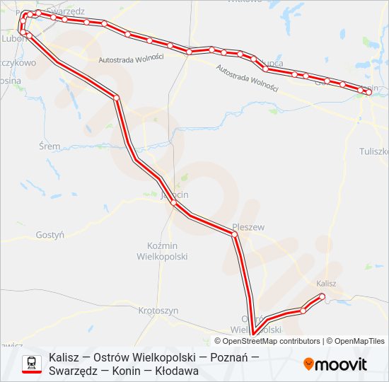 PKM 4 / PKM 2  Line Map