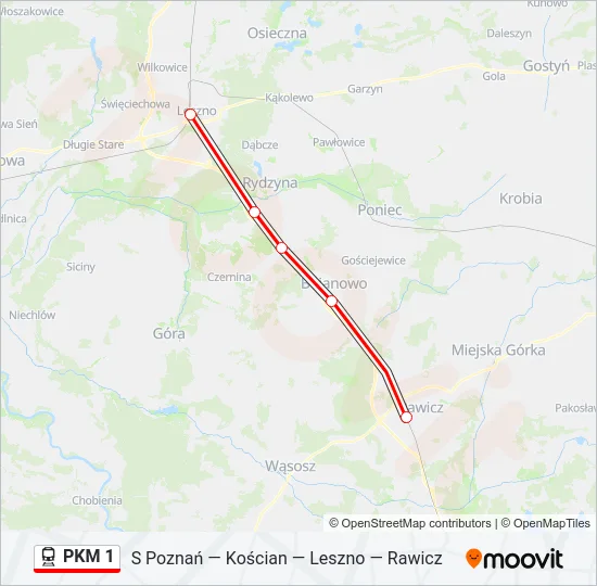 PKM 1  Line Map