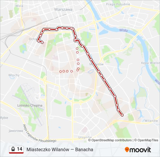 14 light rail Line Map