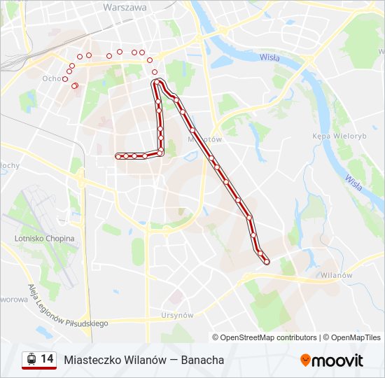 14 light rail Line Map