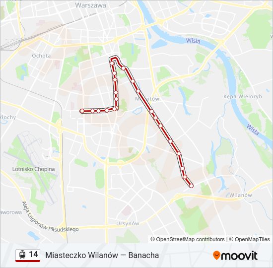 14 light rail Line Map