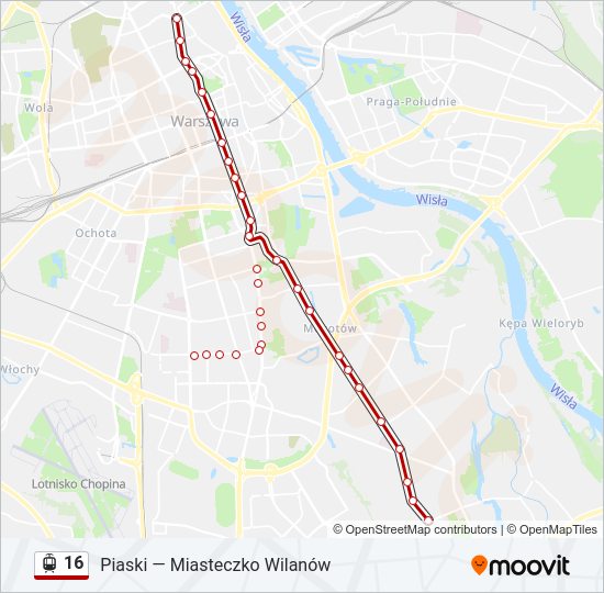 16 light rail Line Map