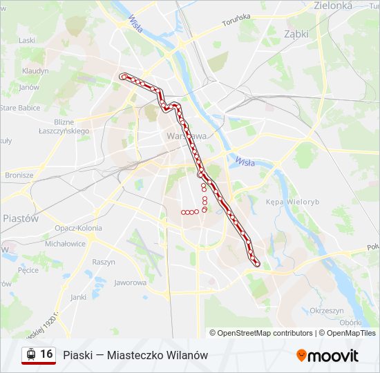 16 light rail Line Map