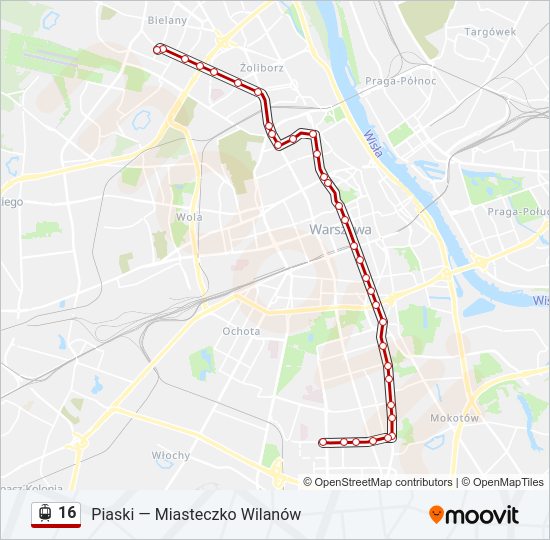 16 light rail Line Map