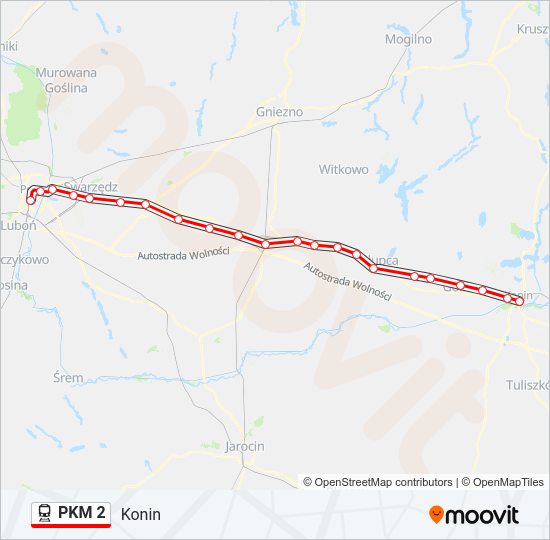 PKM 2  Line Map