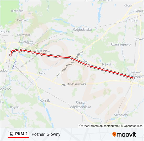 PKM 2  Line Map