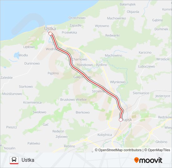 ZKA IC 3806 bus Line Map