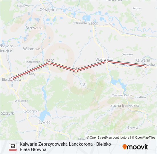 ZKA IC 44123 bus Line Map