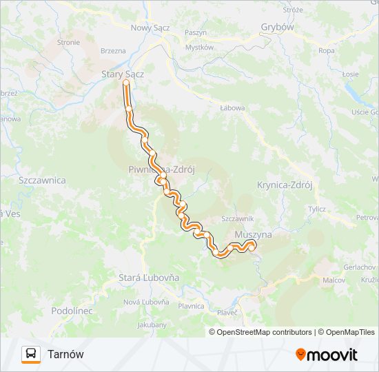 Автобус ZKA REG 0: карта маршрута