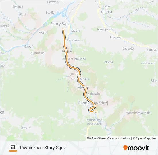 Автобус ZKA REG 0: карта маршрута