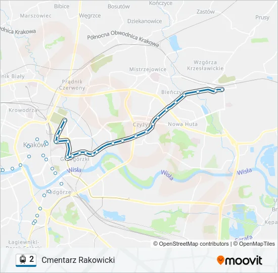 2 Light Rail Line Map