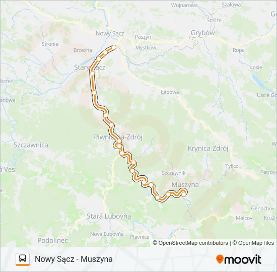 Автобус ZKA REG 1: карта маршрута