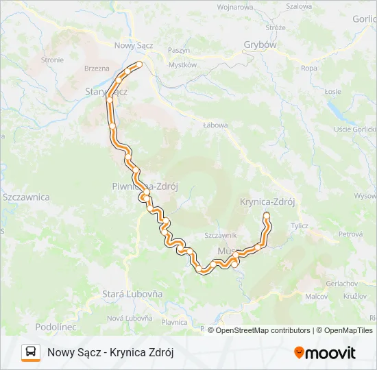 Автобус ZKA REG 1: карта маршрута