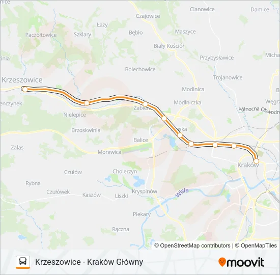 Автобус ZKA REG 1: карта маршрута
