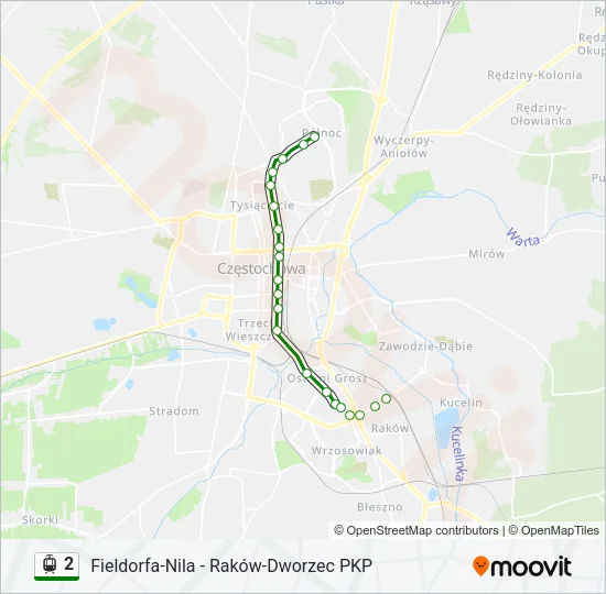2 Light Rail Line Map