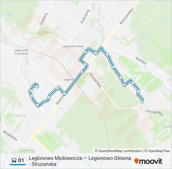D1  Line Map
