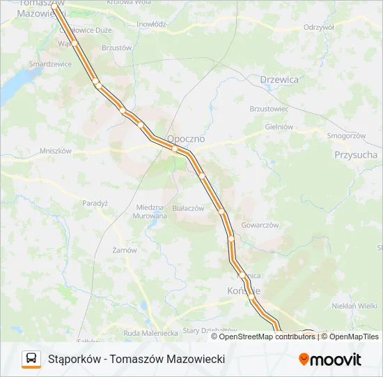 Автобус ZKA REG 1: карта маршрута