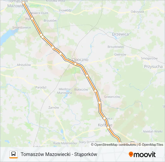 Автобус ZKA REG 1: карта маршрута