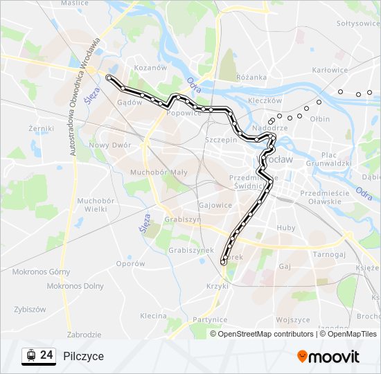 24 light rail Line Map