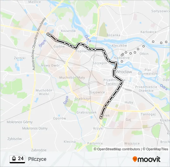 24 Light Rail Line Map