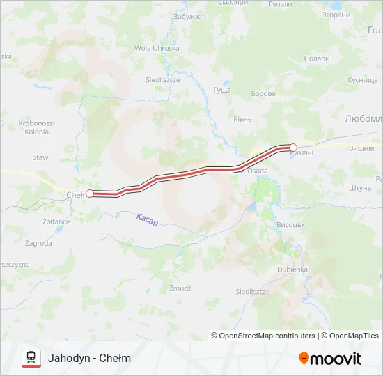 MP TLK 22017 Train Line Map