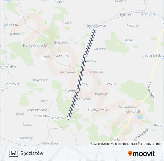ZKA SKA2 Bus Line Map