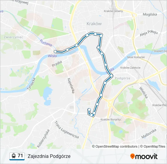 71 Light Rail Line Map