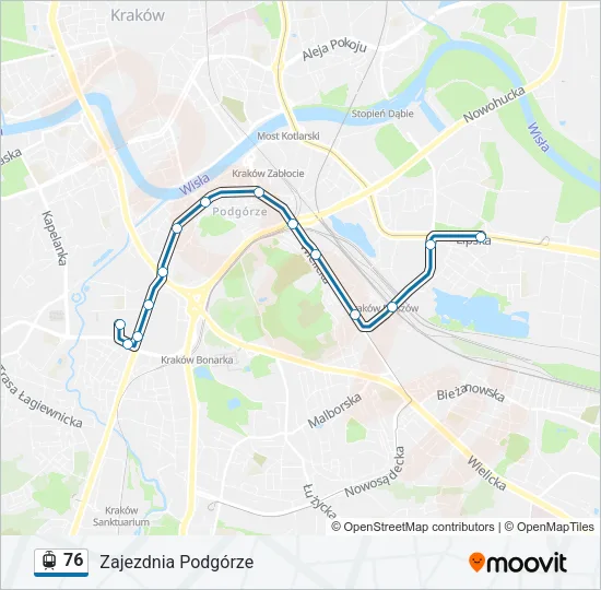 76 Light Rail Line Map