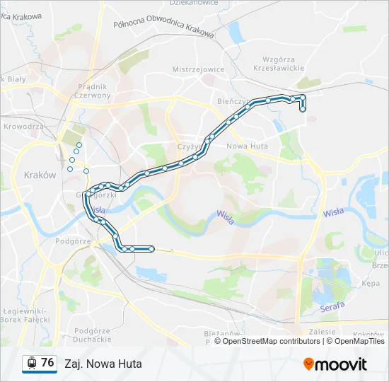 76 Light Rail Line Map