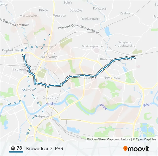 78 Light Rail Line Map