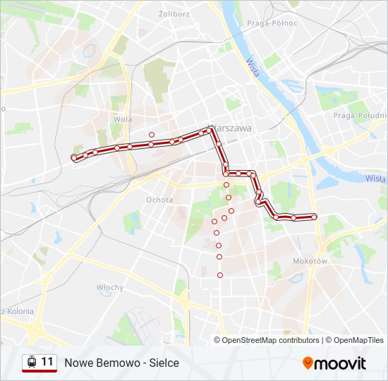 11 Light Rail Line Map