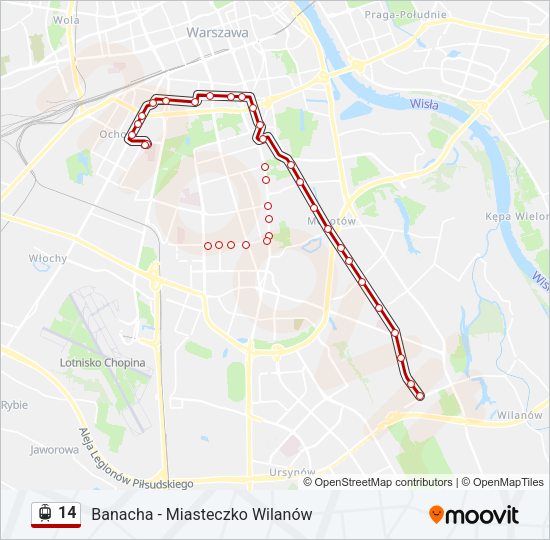 14 Light Rail Line Map