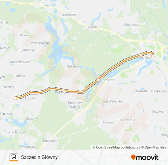 Автобус ZKA REG 1: карта маршрута