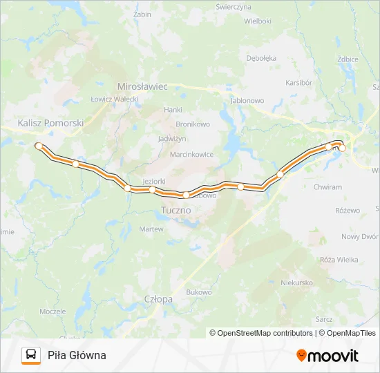 Автобус ZKA REG 1: карта маршрута