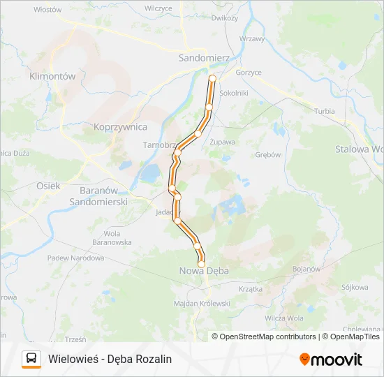 Автобус ZKA REG 1: карта маршрута