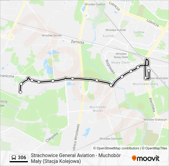 306 Route: Schedules, Stops & Maps - Strachowice General Aviation (Updated)