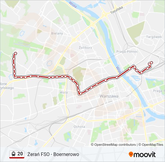 20 light rail Line Map