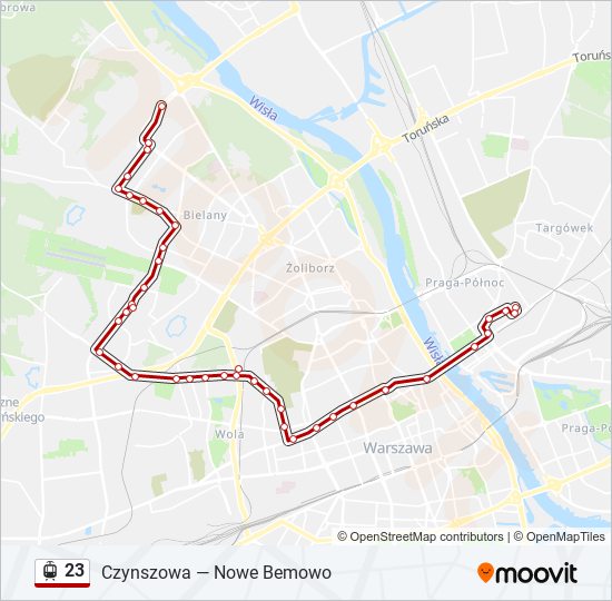 23 Light Rail Line Map