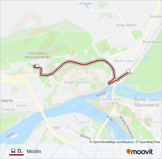 ZL bus Line Map